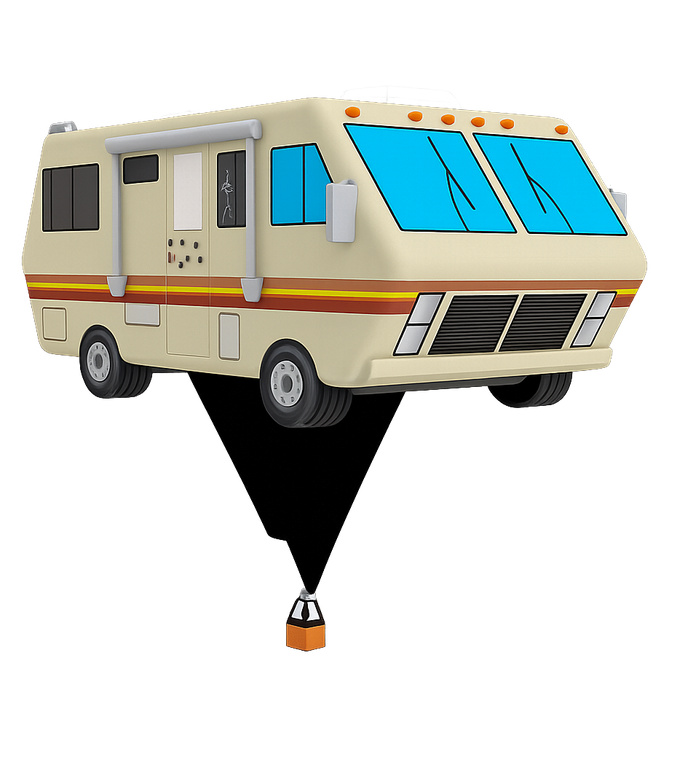 Breaking Bad RV special shape hot air balloon