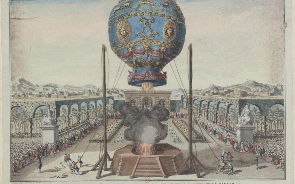 The First Hot Air Balloon Flight in 1783, Explained