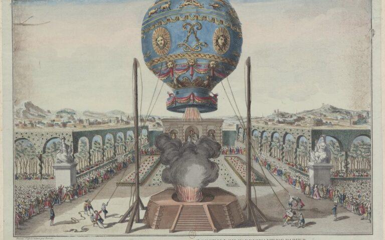 The First Hot Air Balloon Flight in 1783, Explained