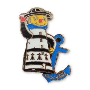 Bob the Lighthouse Pin - Anchor Edition