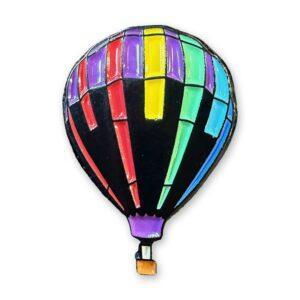 Rainbow Balloon Pin