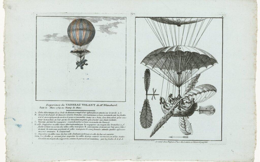 Jean-Pierre Blanchard and the First Balloon Flight in America